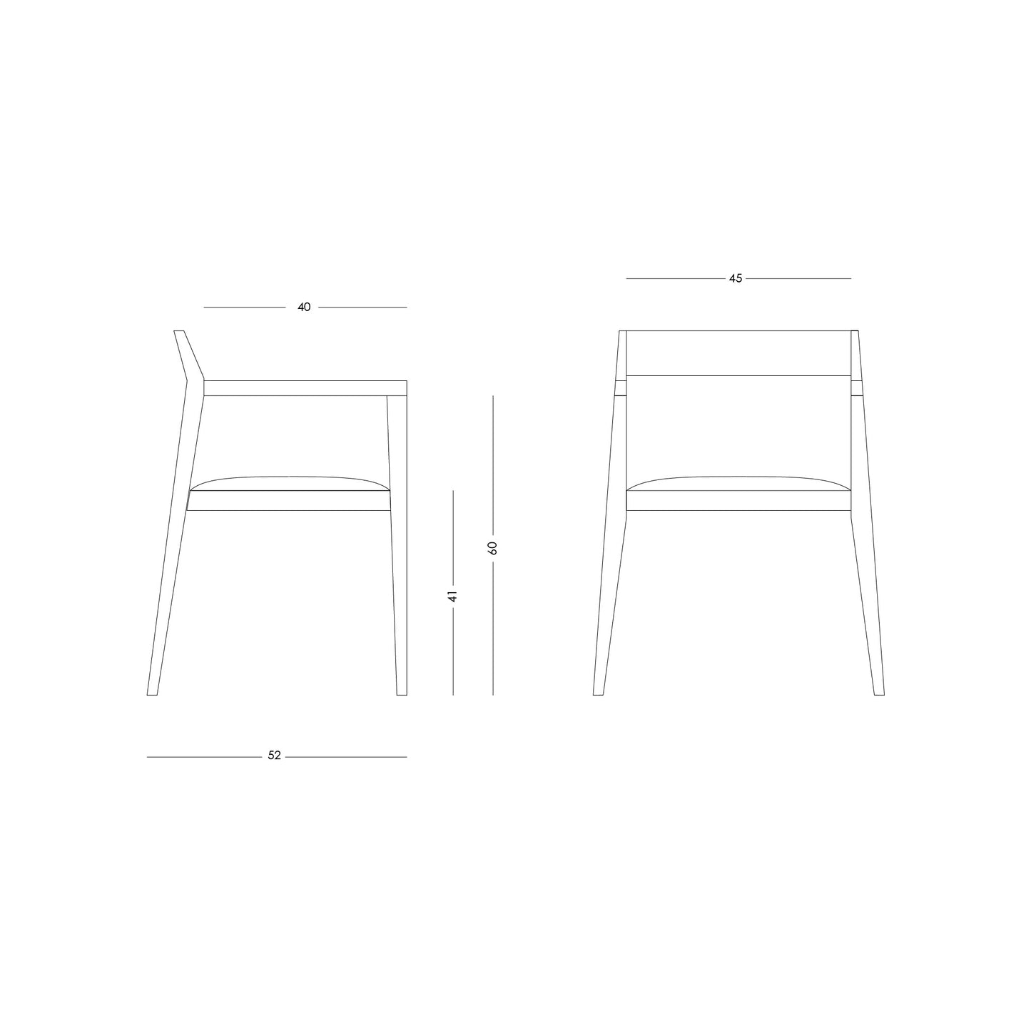 Silla Mirlo