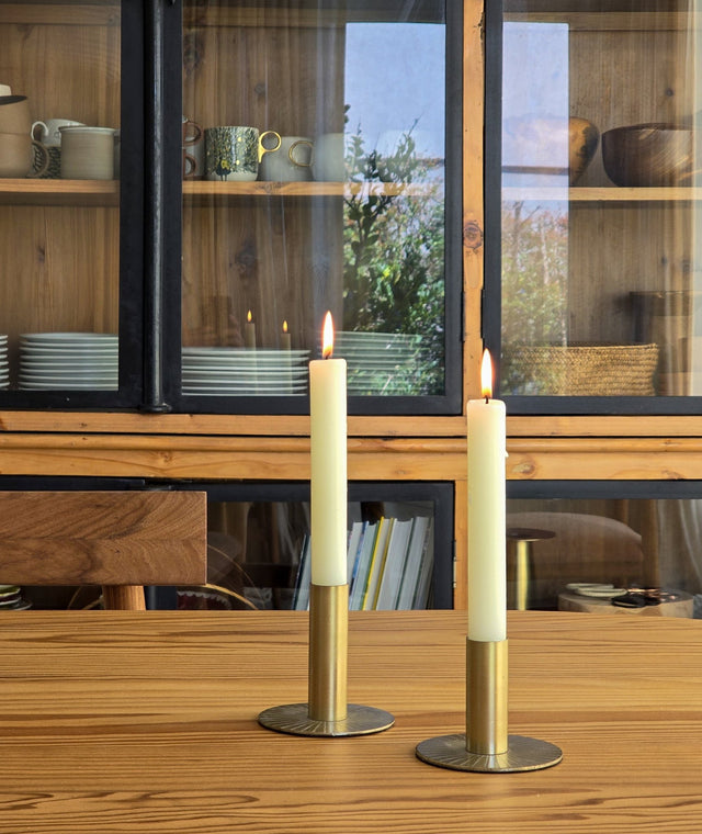 Soporte Vela Base Rayas